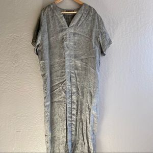 Beau Jours Linen Caftan